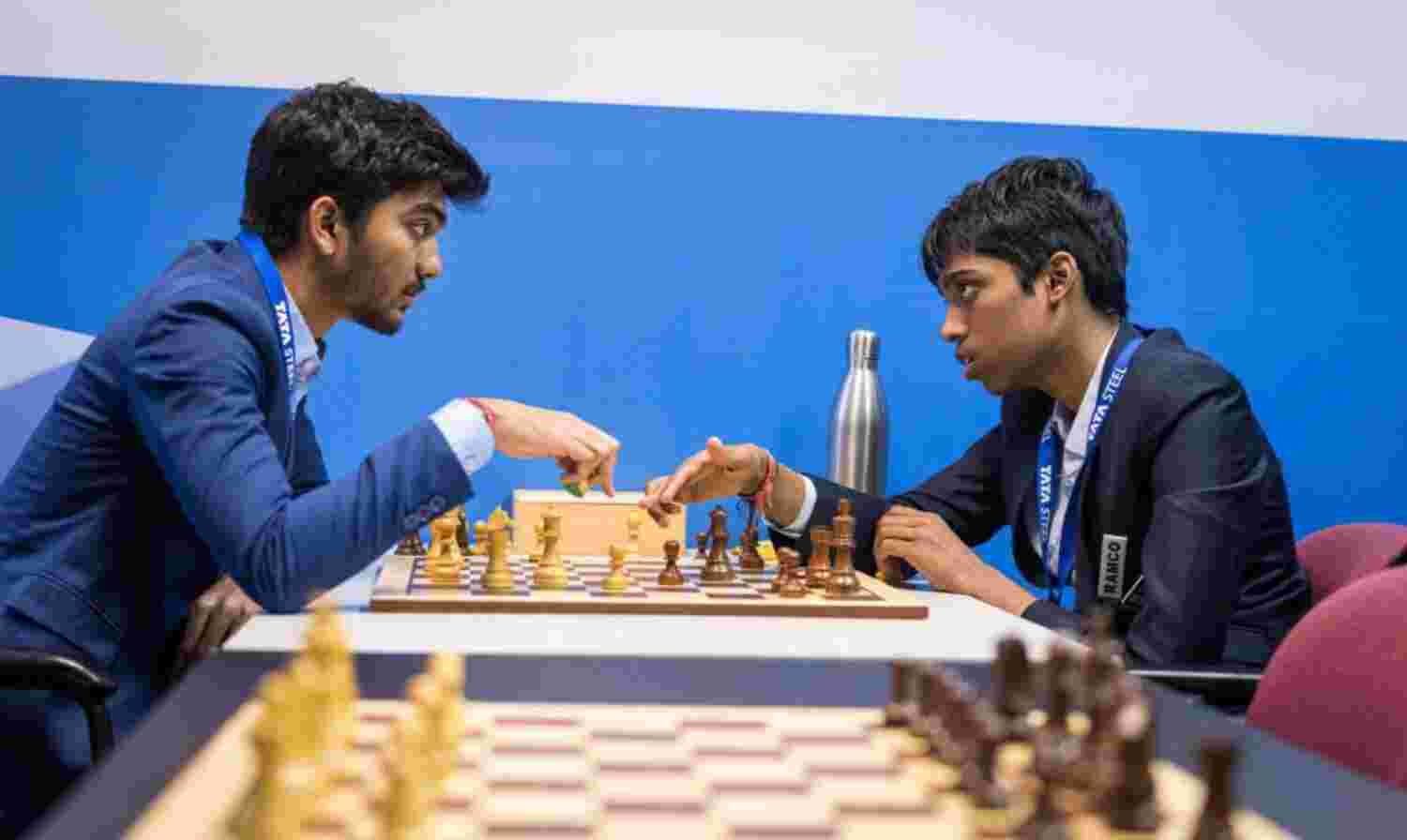 Tata Steel Chess Round 1: Viswanathan Anand off the mark with a win; other  Indian participants held to draws-Sports News , Firstpost