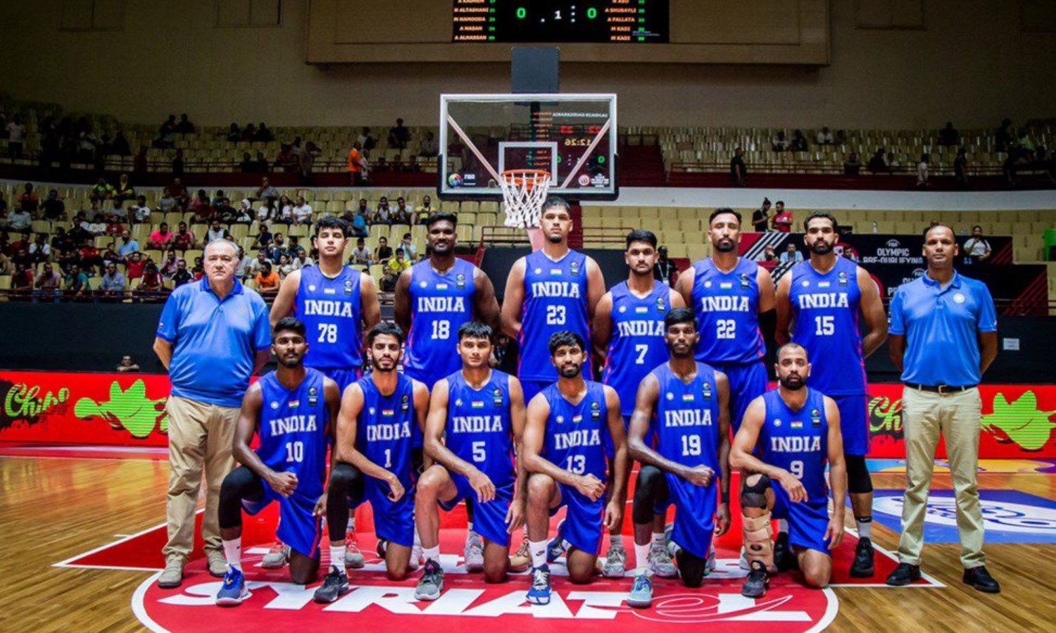 India beat Syria 8574 to begin 2024 Olympics qualifiers with a bang