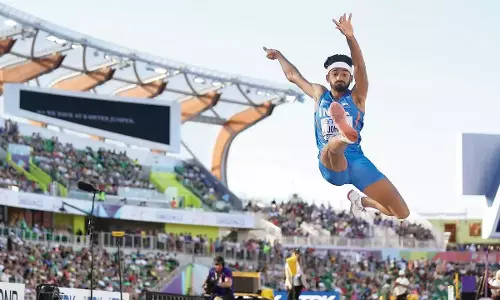 Jeswin Aldrin, Ankita qualify for Paris Olympics via world rankings