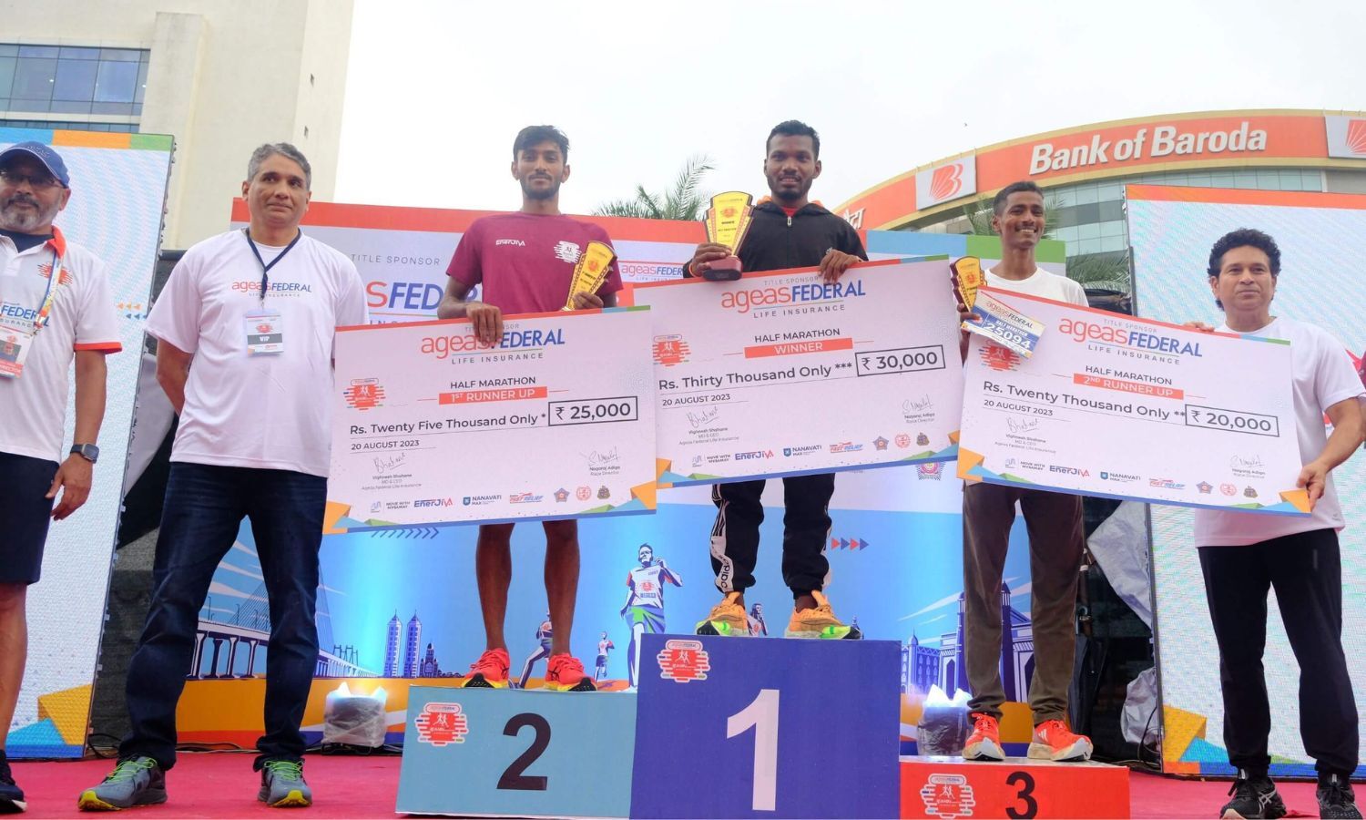 Mumbai Half Marathon 2023: Maharashtra’s Chhagan Bombale retains men’s ...