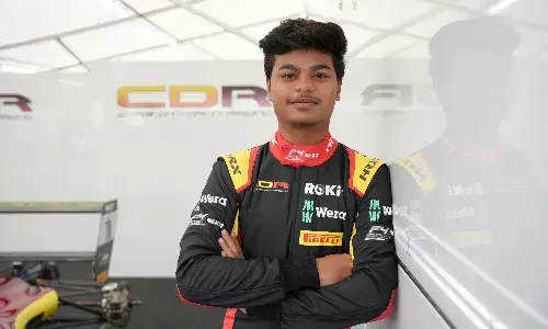 Jaden Pariat Ferrari Driver Academy trials