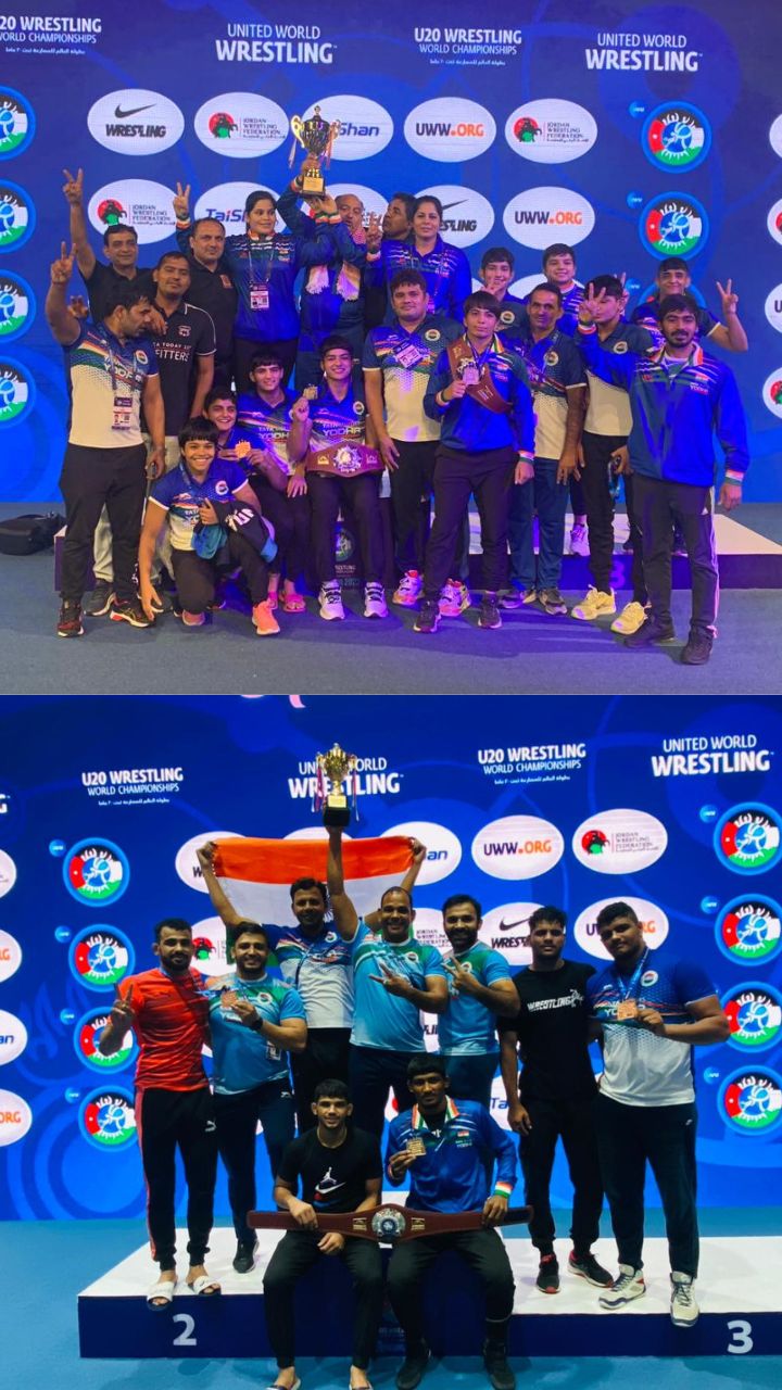 Indian Medalists at World U20 Wrestling Championships 2023