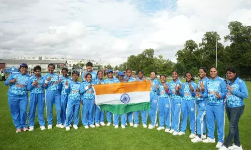 Indian womens blind cricket team