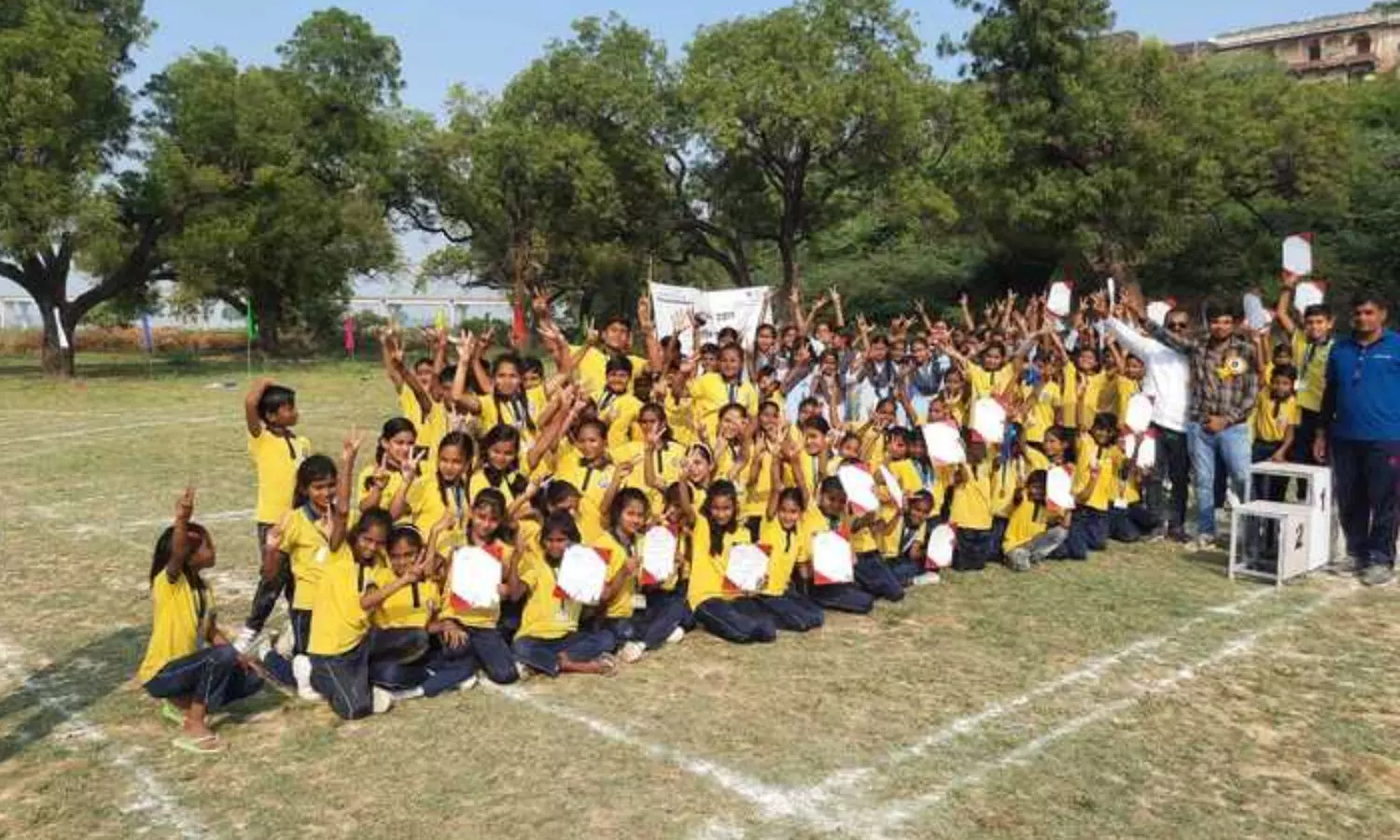 PathwayZ sports excellence program in a Government school in Kota, Rajasthan