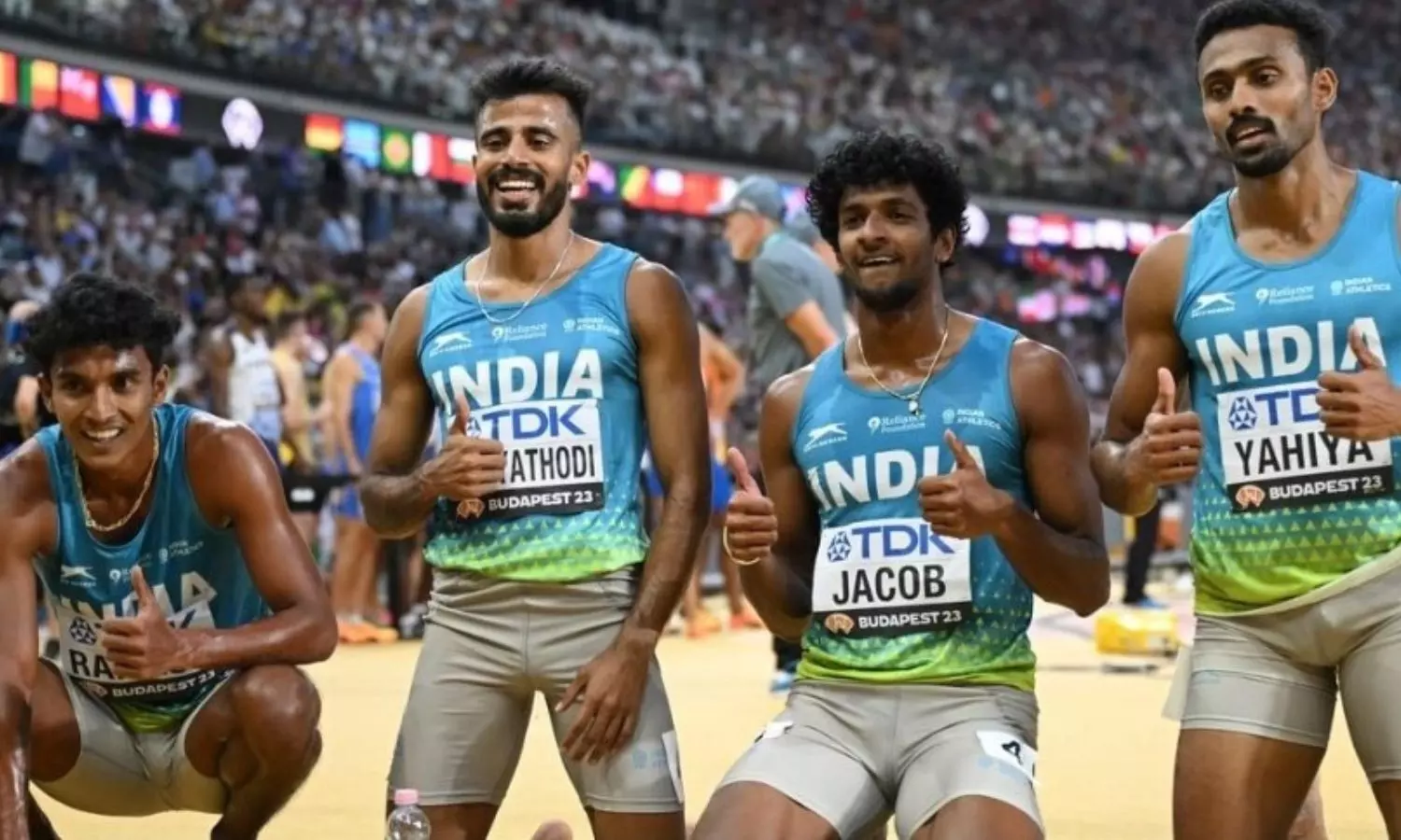 Indian men's relay team