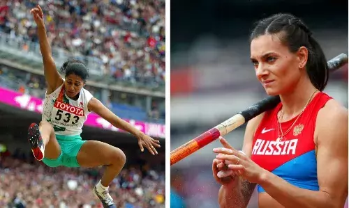 Anju Bobby George listed among 40 women who changed Athletics, Russians cry foul at non-inclusion
