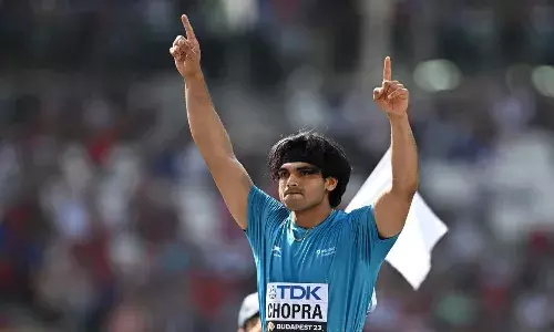 Neeraj Chopra wins first ever gold for India at World Athletics Cships