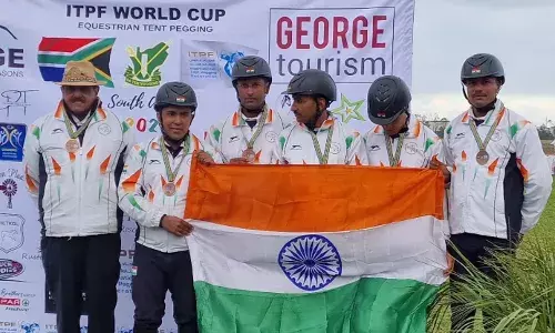 Indian riders dejected despite first ever medal at Tent Pegging World Cup