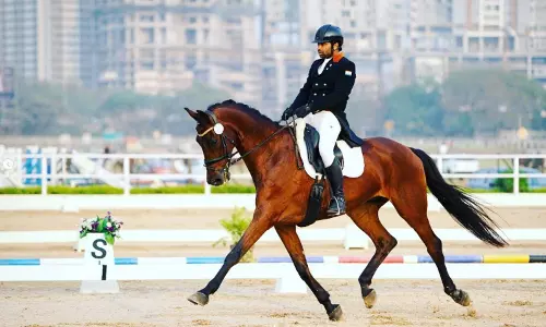 Equestrian national champion Gaurav Pundir pleads to save career