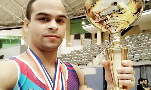 Gymnast Rakesh Patra hits out at IOA, SAI over exclusion from Asian Games contingent