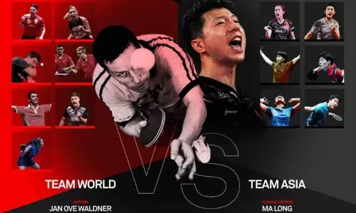 Manika Batra selected in Team Asia vs Team World at Waldner Cup