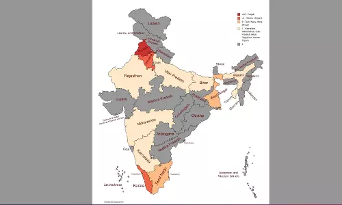 State-wise distribution of individual Asian Games gold medallists in Athletics: Punjab leads by a mile