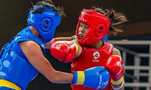Asian Games Day 5: Mens pistol team won gold, Roshibina Devi won silver-Highlights