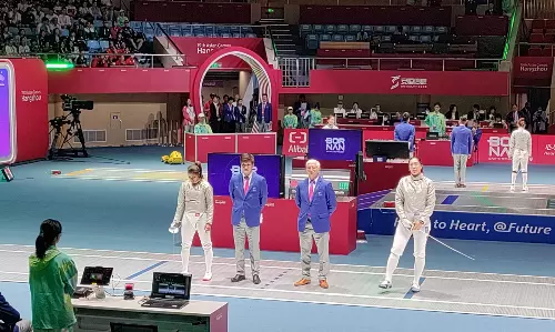 Referee was unjust with me: Bhavani Devi lashes out at bias towards Chinese fencer Referee was unjust with me: Bhavani Devi lashes out at bias towards Chinese fencer