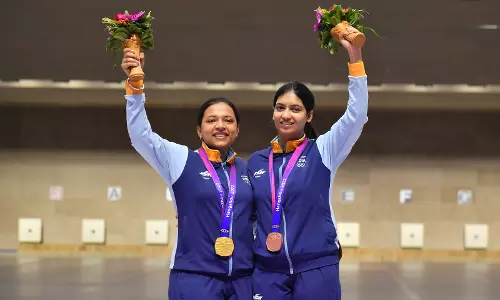 Ashi Choukseys costly break denies India a gold-silver combo