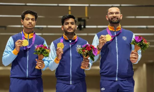 Asian Games 2023: Mens rifle team wins gold, smashes world record