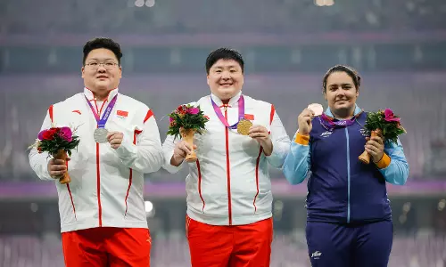 Accidental shot putter Kiran Baliyan scripts Asian Games history