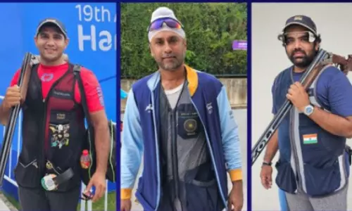 Asian Games Shooting: Trap mens team wins gold, Womens team silver