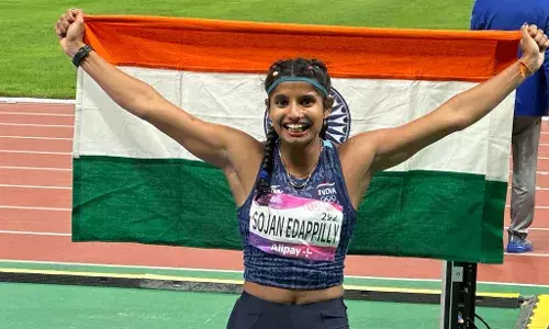 Asian Games Athletics: Ancy Sojan wins long jump silver, Shaili Singh finishes 5th