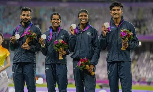Indian mixed relay team