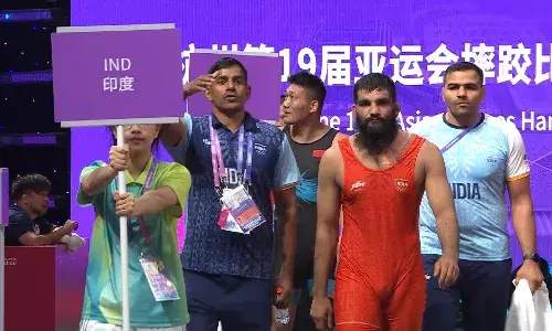 Asian Games Wrestling: Sunil Kumar wins first greco-roman medal