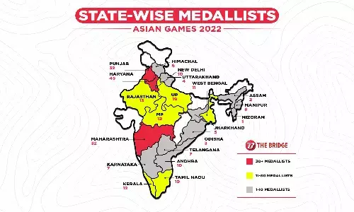 Asian Games 2023: State-wise list of Indian medallists