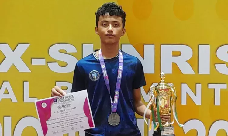 Bornil Aakash Changmai Badminton
