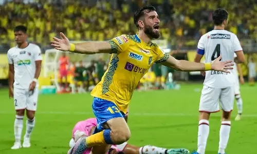 Kerala Blasters and NorthEast United FC play out thrilling draw amid controversial penalty drama