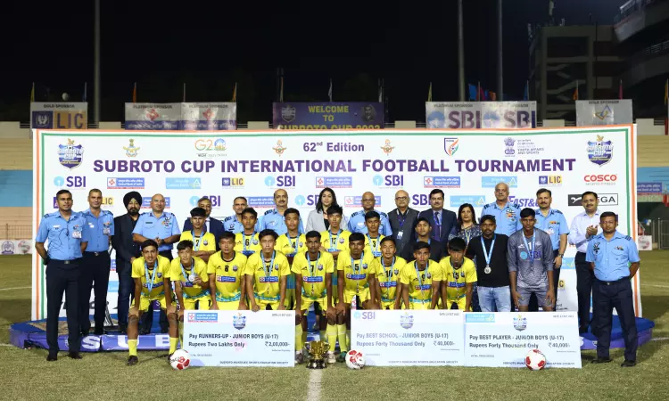 Government Model Senior Secondary School clinches 62nd Subroto Cup junior boys (U17) title in thrilling final