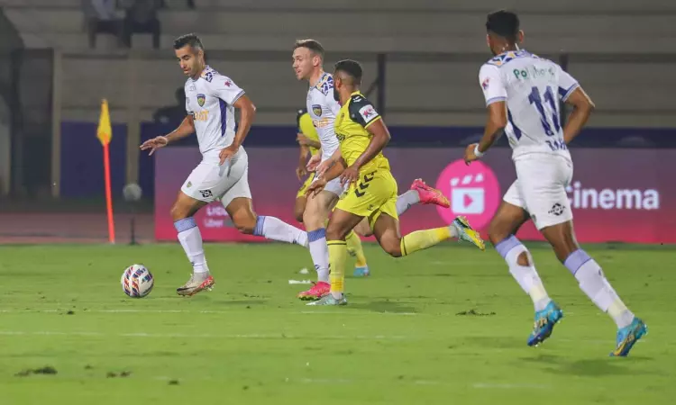 ISL 2023-24: Chennaiyin FC edges past Hyderabad FC ISL 2023-24: Chennaiyin FC edges past Hyderabad FC