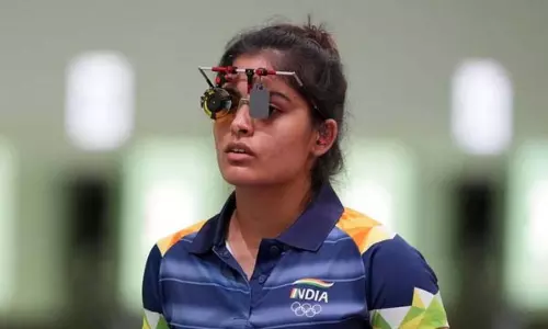 ISSF Pistol World Cup: Manu Bhaker wins bronze in 10m air pistol