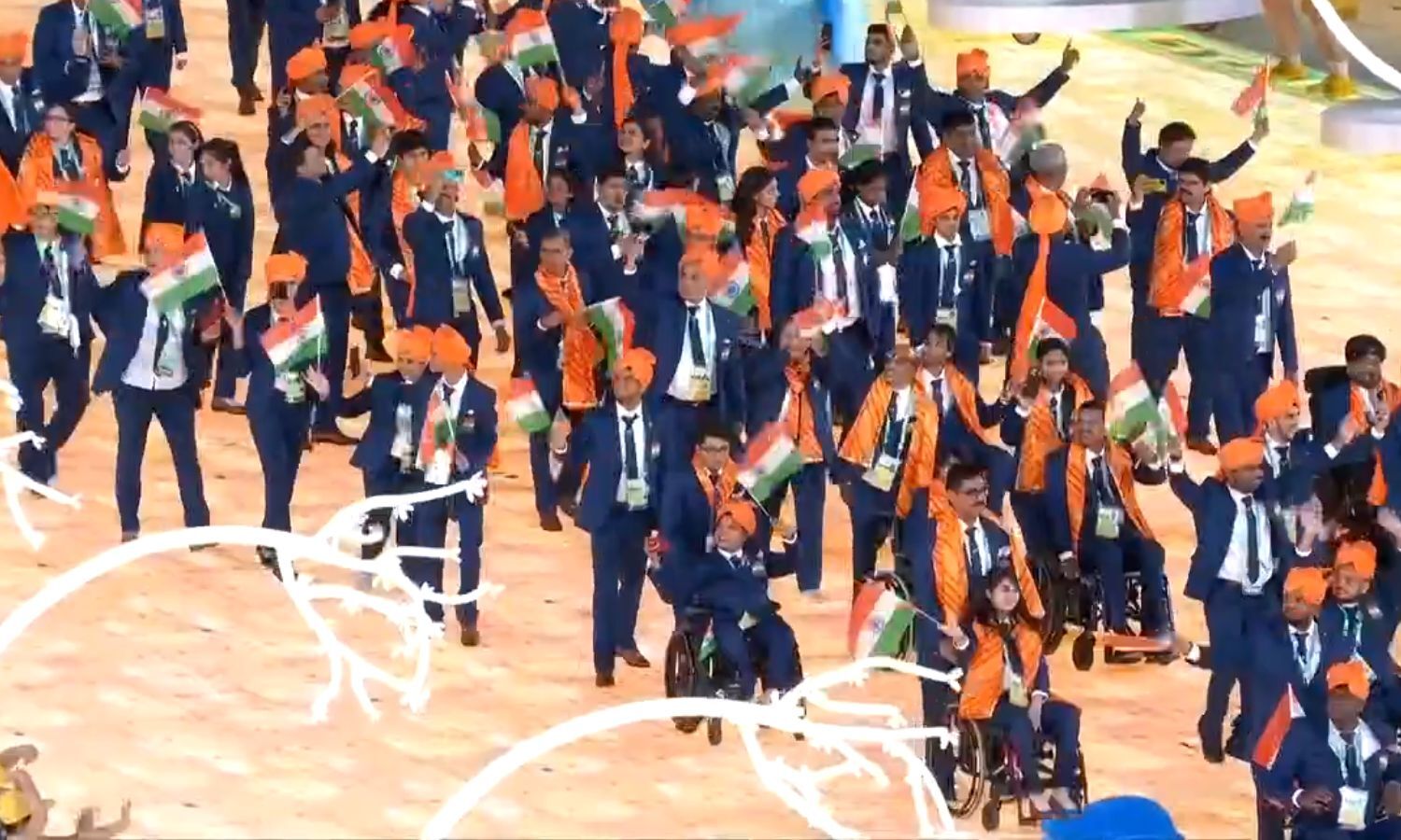 India’s squad at Hangzhou 2023 (file photo)