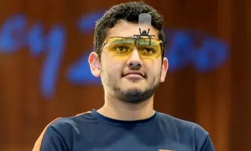 Anish Bhanwala wins bronze, secures Indias 12th Paris Olympics quota place