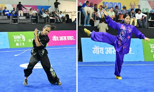 Arunachal Wushu players leave behind Asian Games pain to dominate at National Games