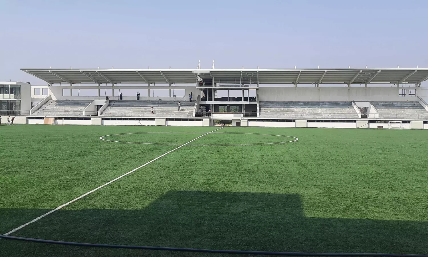 Deccan Arena is the home ground of Sreenidi Deccan.
