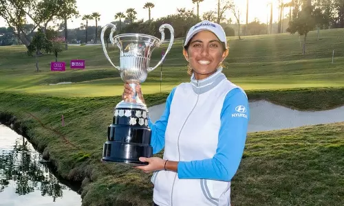 Aditi Ashok golf