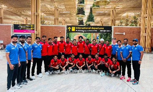 Indian junior men’s team leaves for the FIH Men’s Junior World Cup 2023