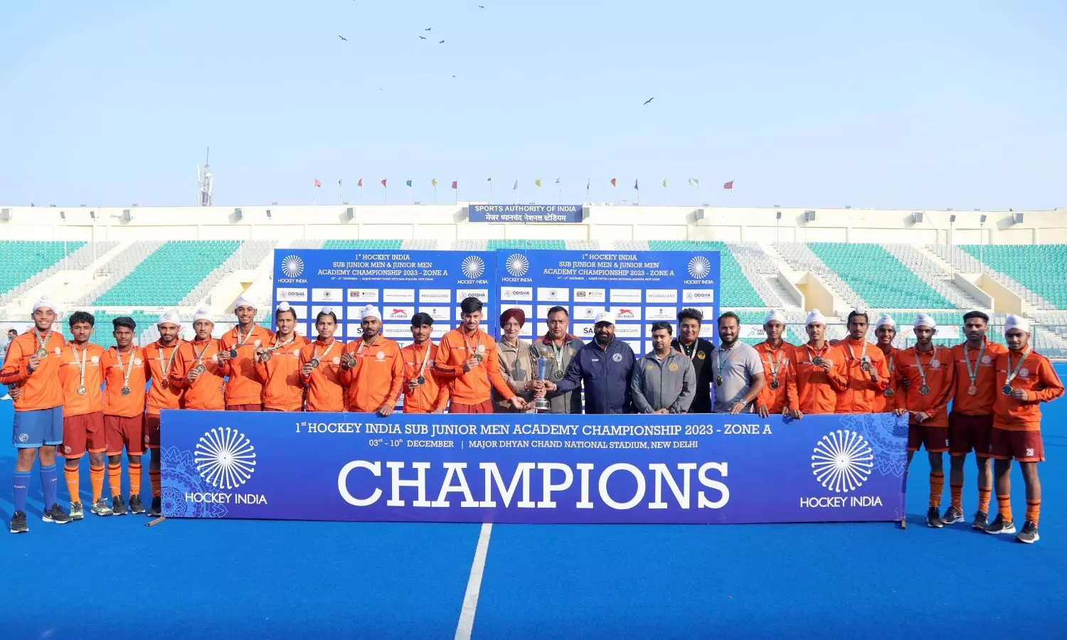 Sub Junior Category Winner - Roundglass Punjab Hockey Club Academy 