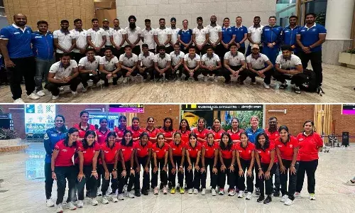 Indian Mens and Womens Hockey Teams