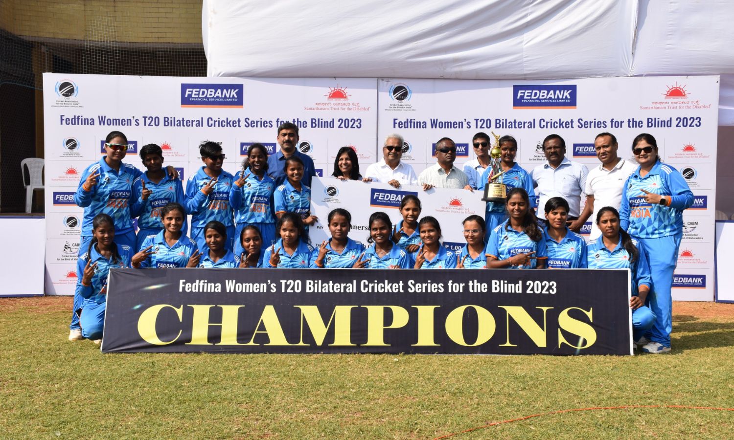 India win Women’s Bilateral Cricket Series for Blind 4-1 India win Women’s Bilateral Cricket Series for Blind 4-1
