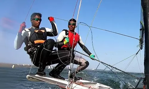 Asian Games Sailing: Neha Thakur wins silver; Eabad Ali picks bronze