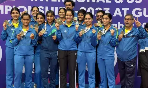 Maharashtra womens team Badminton
