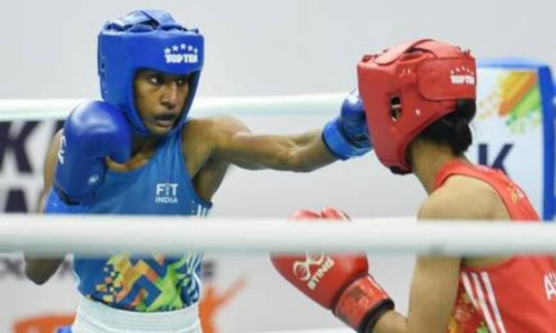 S Kalaivani Boxing