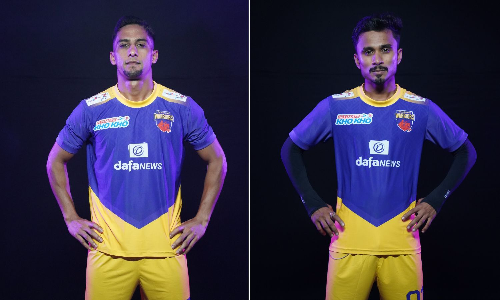 Majahar Jamadar and  Akshay Ganpule  Kho Kho