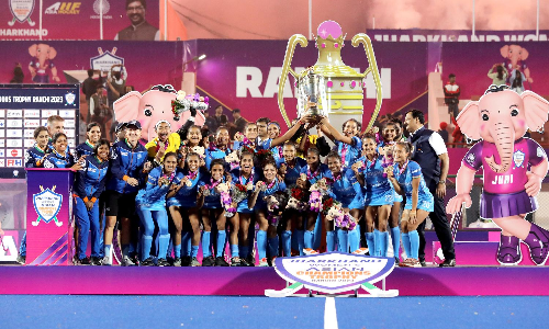 Womens Asian Champions Trophy winner team India