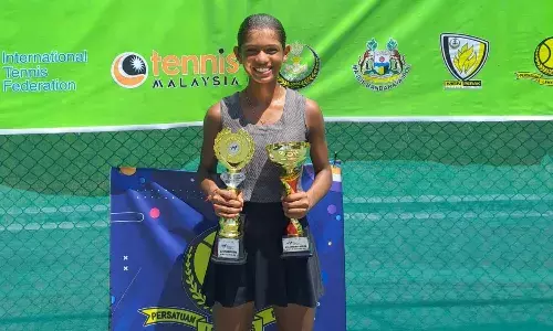 Maaya Rajeshwaran Tennis