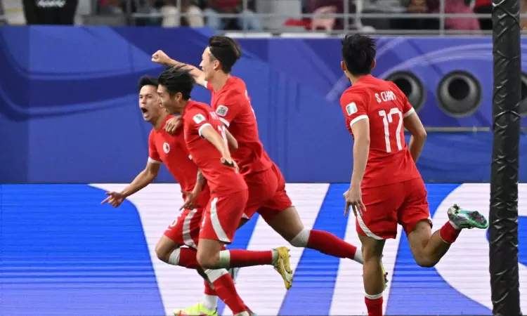 Philip Chan scores 1000th goal of AFC Asian Cup