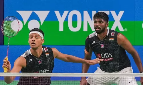 Satwiksairaj Rankireddy and Chirag Shetty Badminton