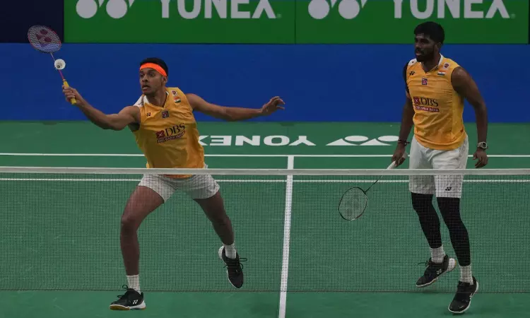 Chirag Shetty and Satwiksairaj Rankireddy Badminton