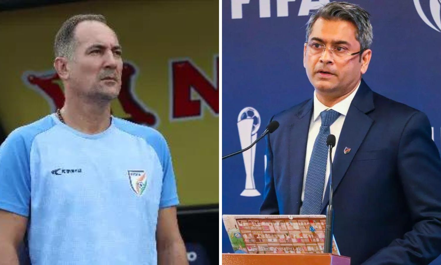 Indian coach Igor Stimac and AIFF President not on talking terms